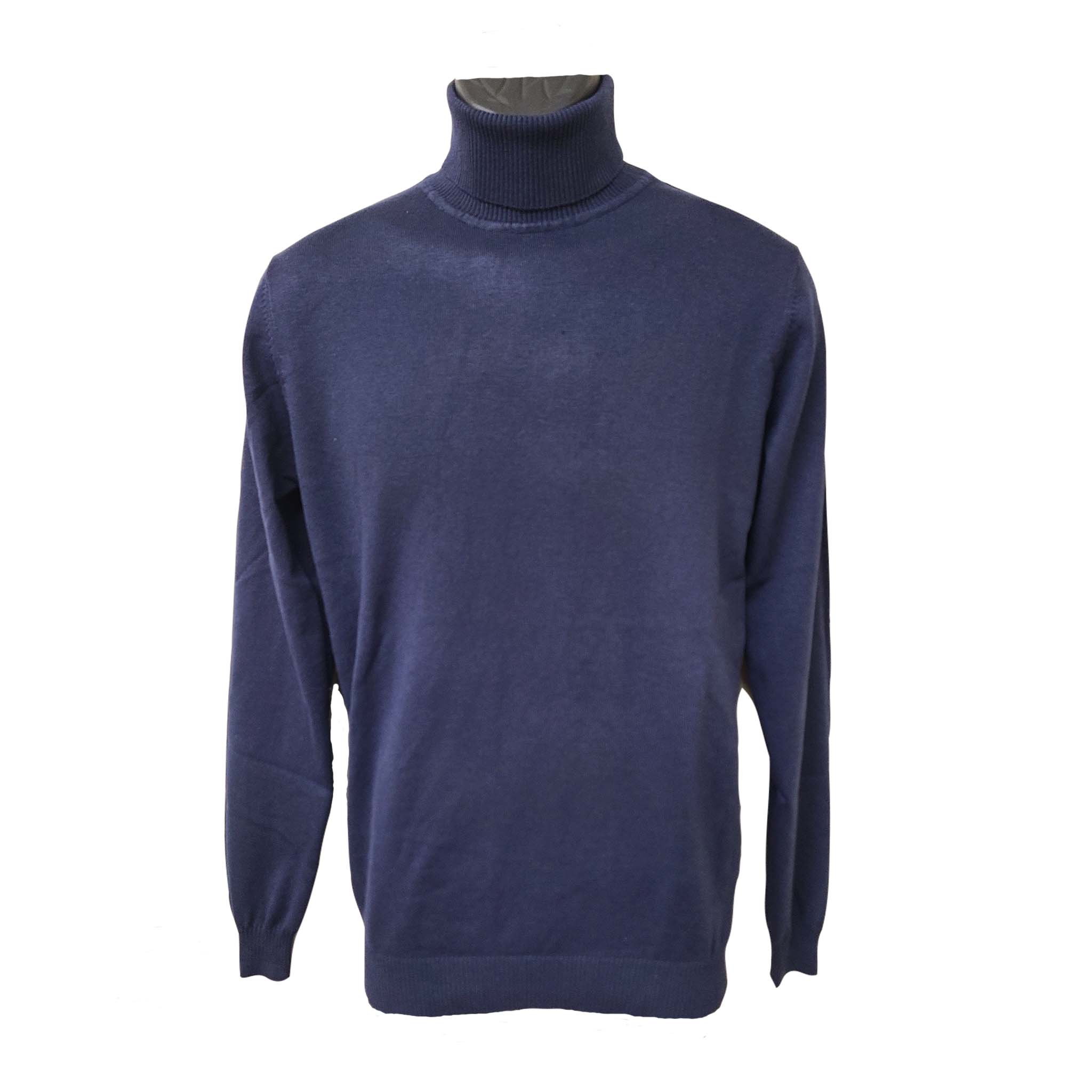 Bagazio Elevate Your Winter Wardrobe with Our Men s Navy Turtle Neck Sweater DNK Mobile USA 3X