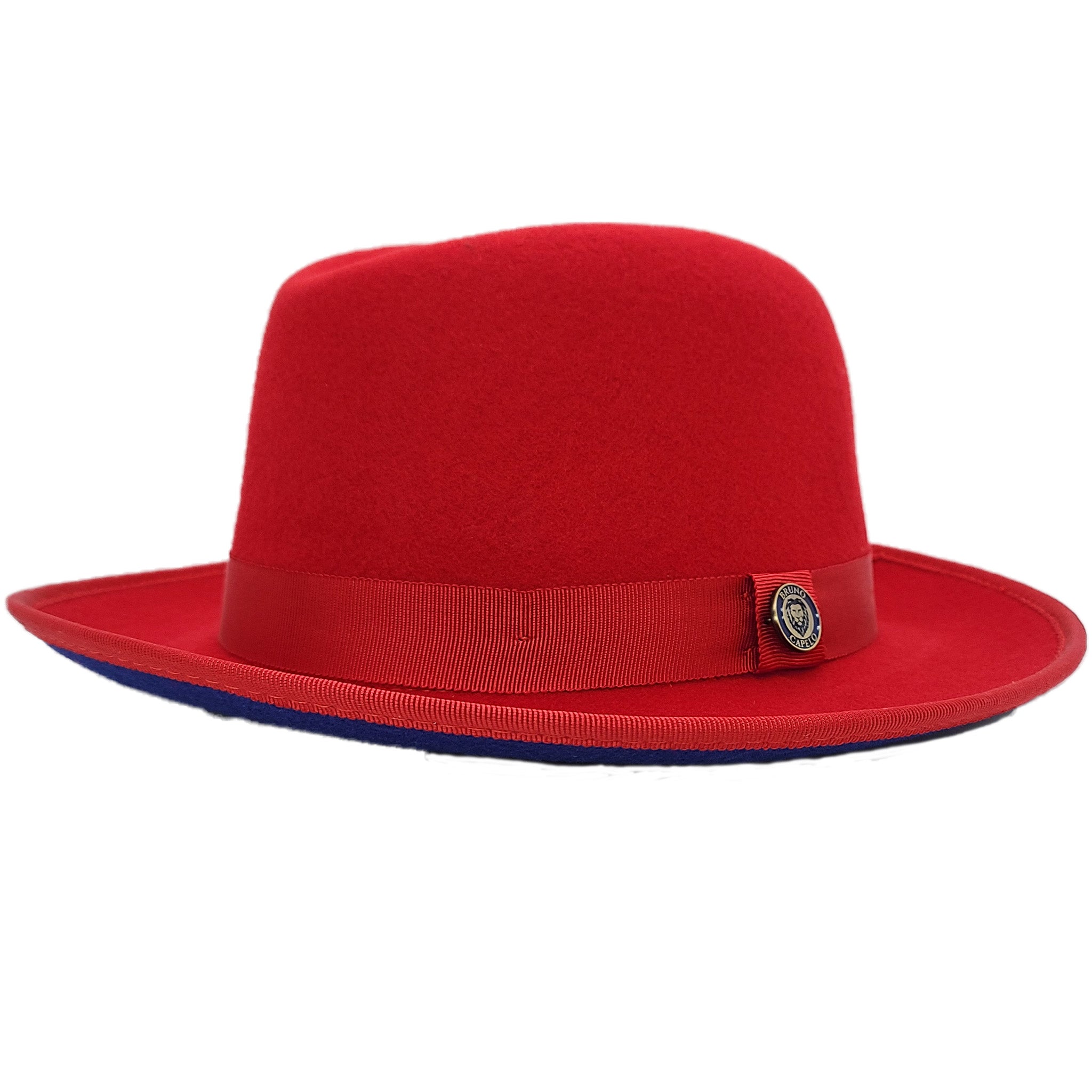 Red fedora hat uk on sale